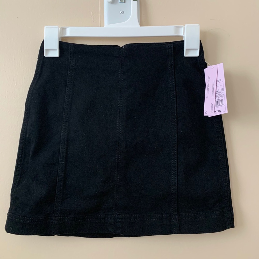 Black Mini Skirt